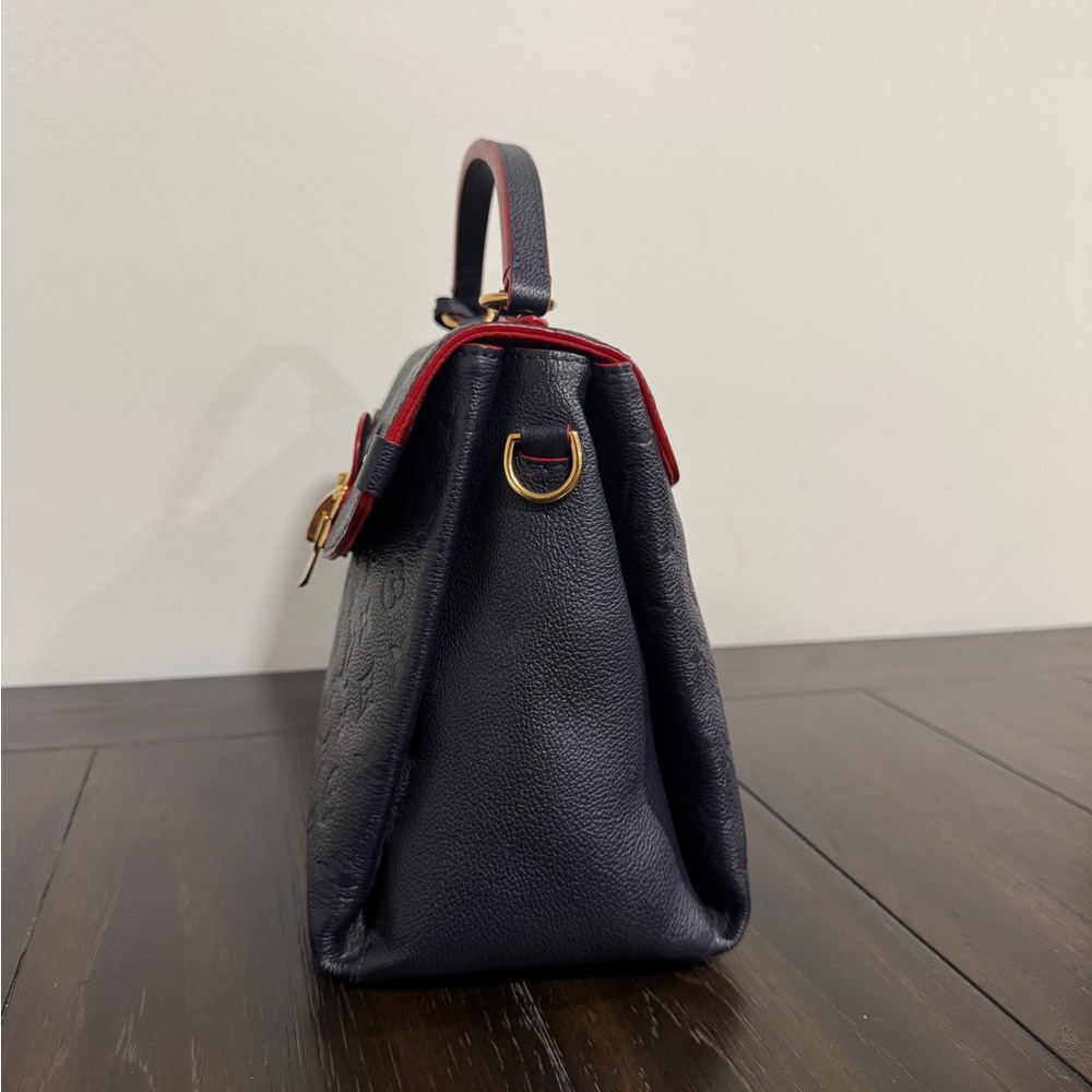 Louis Vuitton Blue and Red Satchel - Picture 8 of 16